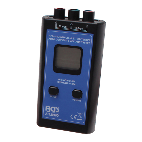 BGS technic 8890 Bedienungsanleitung