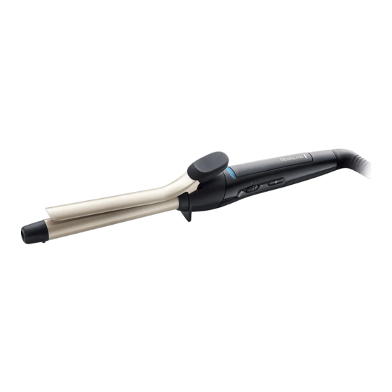Remington Pro Spiral Curl Tong CI5319 Bedienungsanleitung