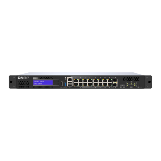 QNAP ADRA QGD-1600P Benutzerhandbuch