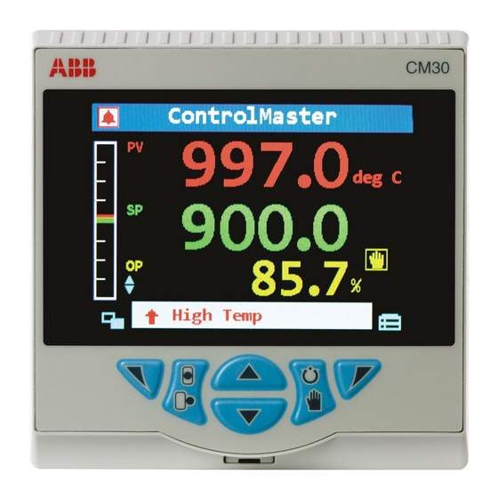 ABB ControlMaster CM30 Bedienungsanleitung