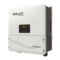 SolaX Power X1-Fit-5.0-E Kurzmontageanleitung