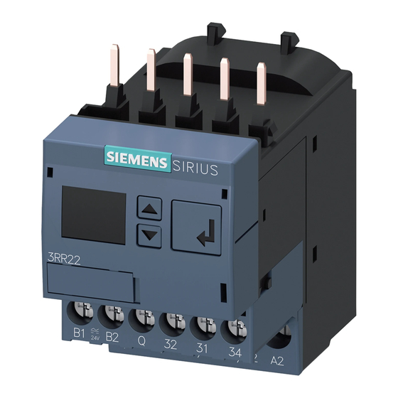 Siemens 3RR2241-1FA30 Handbücher