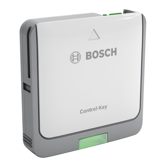 Bosch K20 RF Handbücher