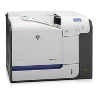 HP LASERJET ENTERPRISE 500 Serie Installationshandbuch