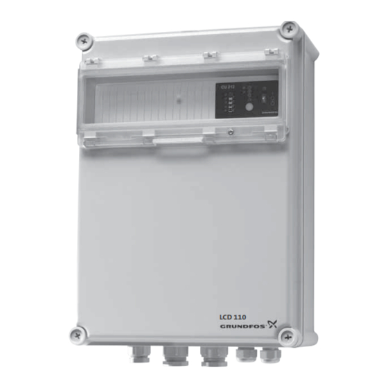 Grundfos LC 110 Montage- Und Betriebsanleitung