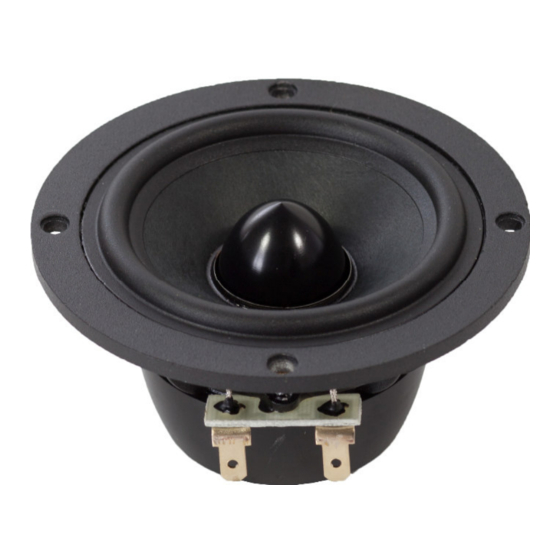 Audio System Avalanche HIGH END MIDRANGE AV 80 Anleitung