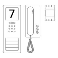 SSS Siedle SET CA 812-4 E/W Produktinformation