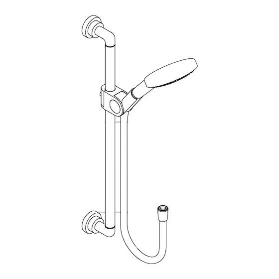 HANSGROHE AXOR Citterio Gebrauchsanleitung, Montageanleitung