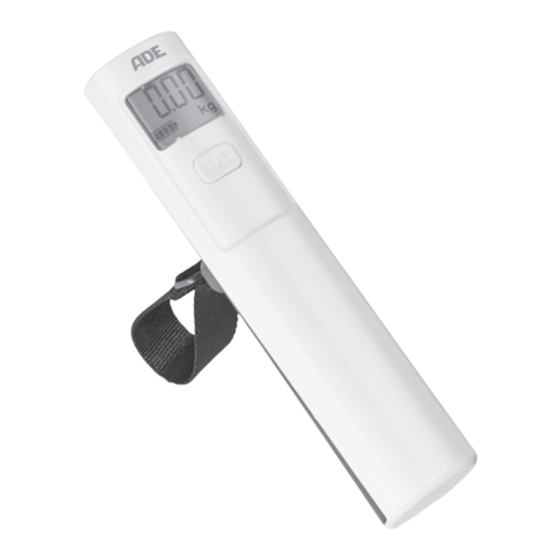 ADE KW 1703 Bedienungsanleitung