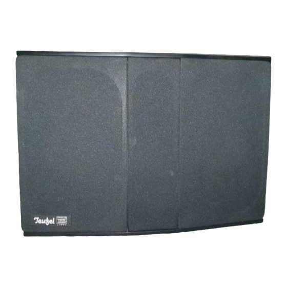 Teufel THX Ultra M 660 Bedienungsanleitung