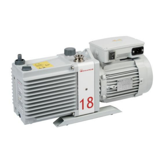 Edwards E2M18 Betriebsanleitung