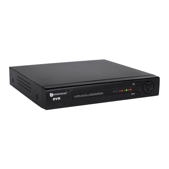 Smartwares DVR728S Betriebs-/Montageanleitung
