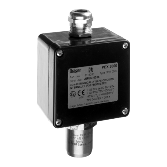 Dräger XTR 0000 Betriebsanleitung