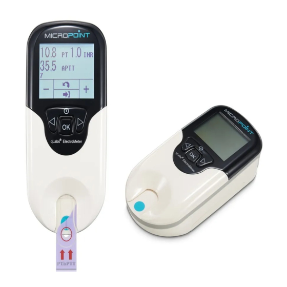 Micropoint qLabs ElectroMeter Handbuch