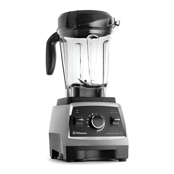 Vitamix 750 Serie Bedienungsanleitung