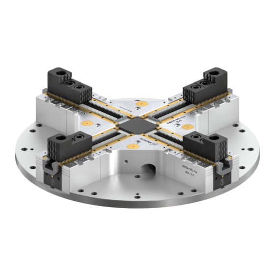 SCHUNK ROTA-M flex 2+2 500 Montage- Und Betriebsanleitung