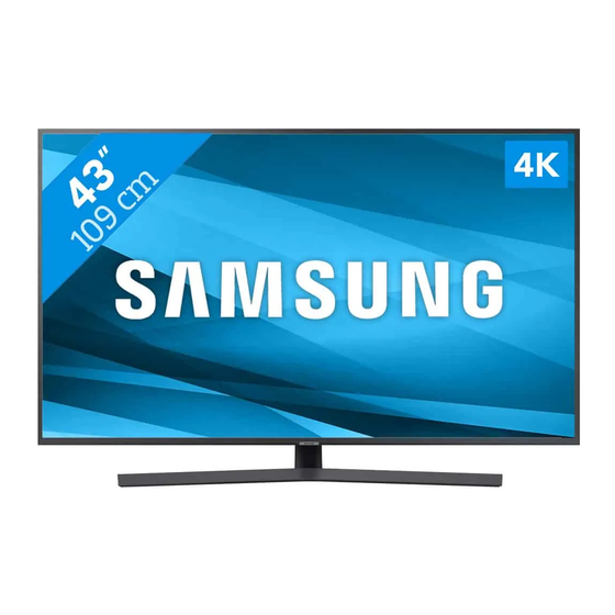 SAMSUNG UHD TV 7 SERIE BEDIENUNGSANLEITUNG Pdf-Herunterladen | ManualsLib
