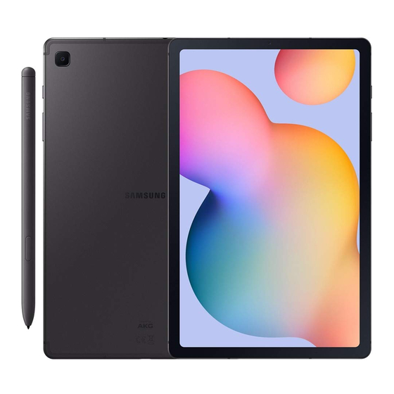 SAMSUNG GALAXY TAB S6 LITE LTE BENUTZERHANDBUCH PdfHerunterladen