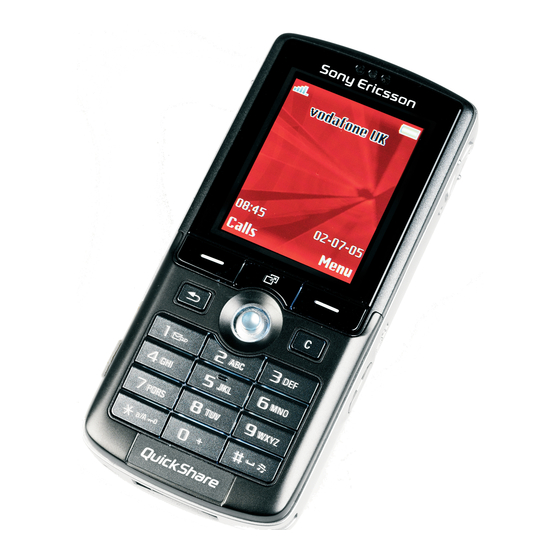 Sony Ericsson K750i Handbuch