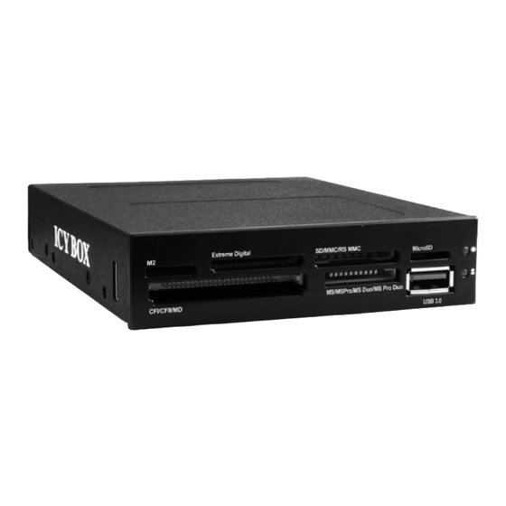 Icy Box IB-865 Serie Handbuch