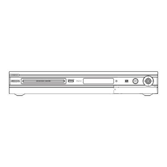 Philips DVDR5330Hnl Bedienungsanleitung