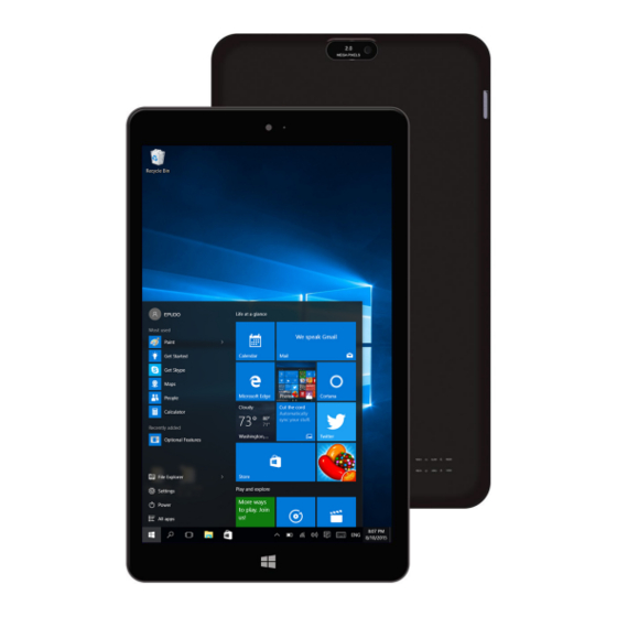 MPMan MPWIN810CL Benutzerhandbuch