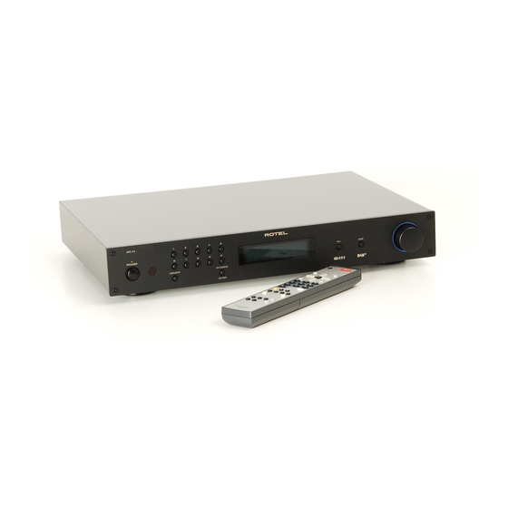 Rotel RT-11 Bedienungsanleitung
