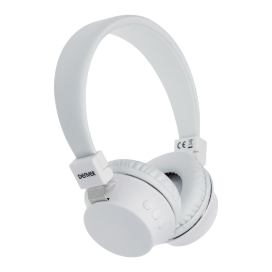 Denver BTH-205WHITEMK2 Handbuch
