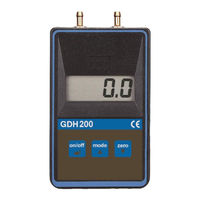 Greisinger GDH 200-13 Betriebsanleitung