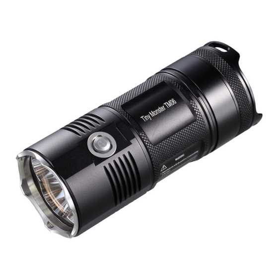 NITECORE TM 06 Bedienungsanleitung