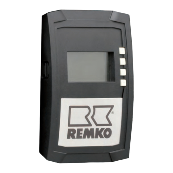 REMKO EFS 25-35 Montageanleitung Und Bedienungsanleitung