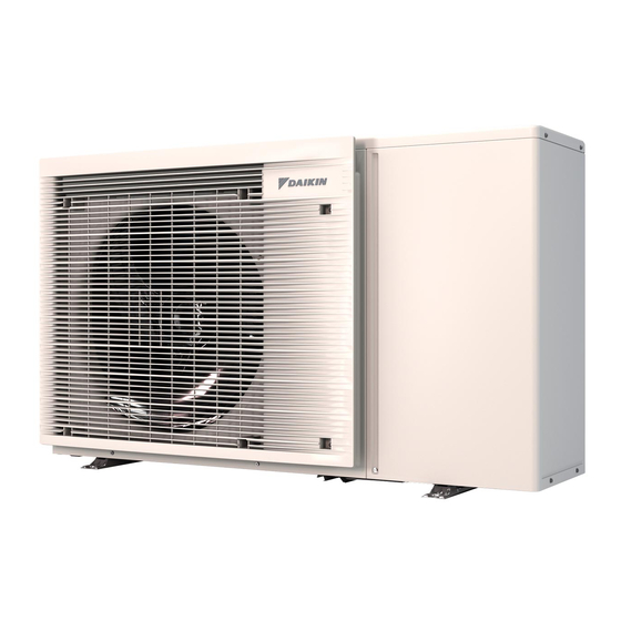 Daikin Altherma 3 M EBLA04E V3 Serie Installationsanleitung