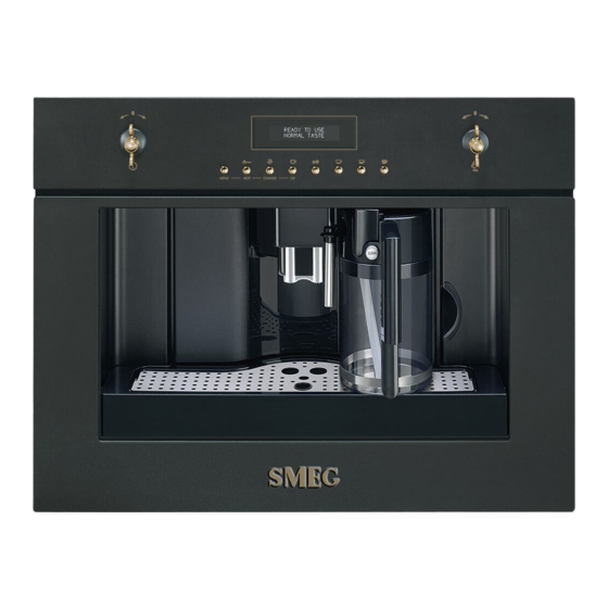 Smeg CM845A-9 Bedienungsanleitung