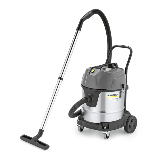 Kärcher NT 50/1 Me Classic Originalbetriebsanleitung