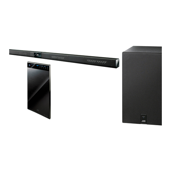 JVC AX-THBS7 Bedienungsanleitung