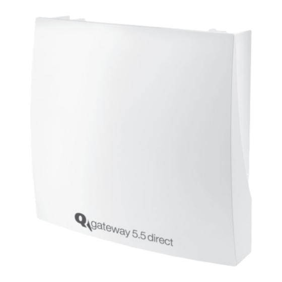 QUNDIS Q gateway 5.5 direct Bedienungs- Und Installationsanleitung