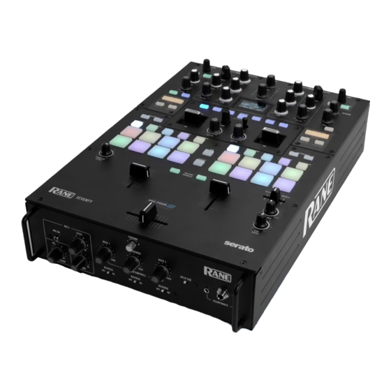 Serato RANE SEVENTY Benutzerhandbuch