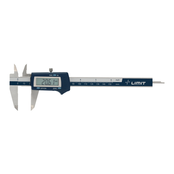 LIMIT CDH 150 mm Bedienungsanleitung