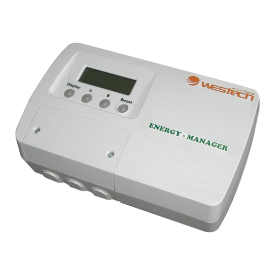 Westec PV-ENERGYMANAGER 1.1 Bedienungsanleitung
