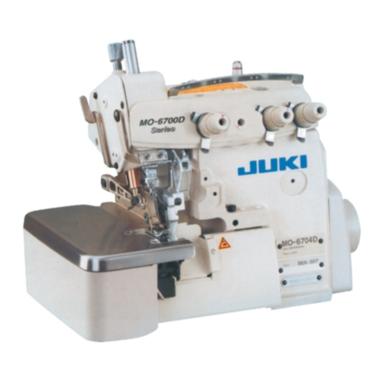 JUKI MO-6704D Betriebsanleitung