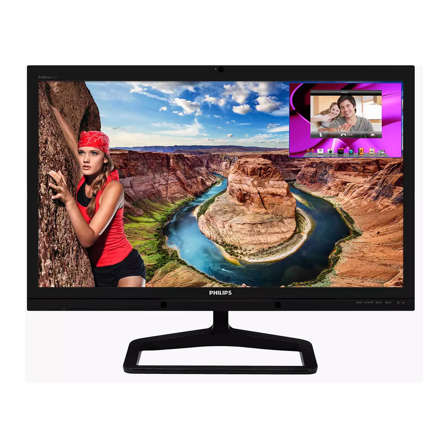 Philips Brilliance 272C4 Bedienungsanleitung