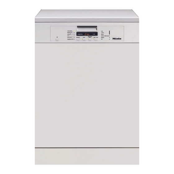 Miele G5220 Gebrauchsanweisung