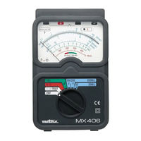 Metrix MX 406B Bedienungsanleitung