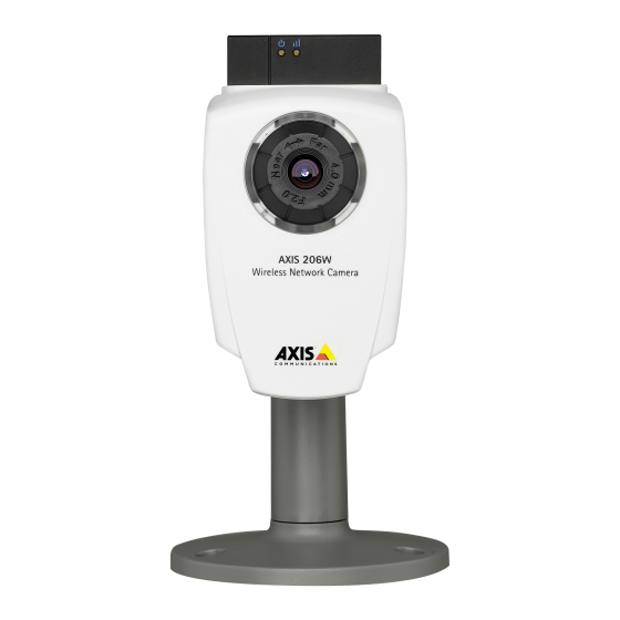 Axis 206W Schnellinstallation