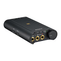 Sony PHA-3AC Startanleitung