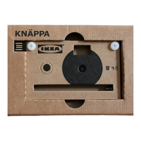 IKEA KNÄPPA Montageanweisungen