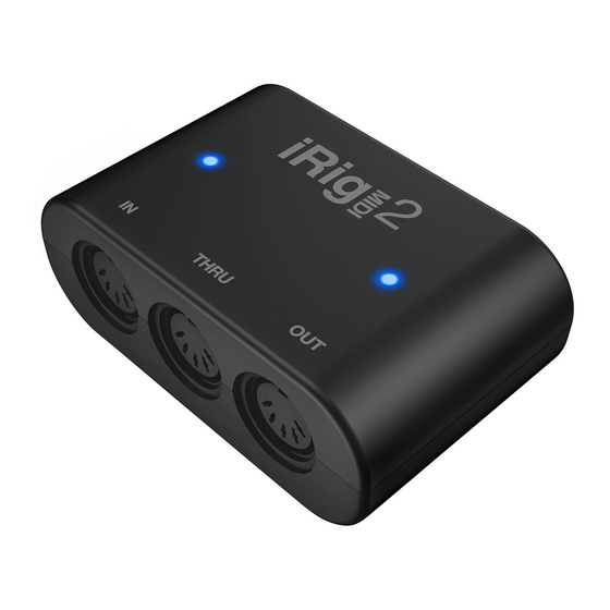 IK iRIG MIDI 2 Bedienungsanleitung