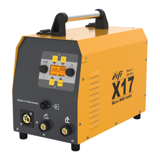 erfi Micro X17 MAGmobil Betriebsanleitung