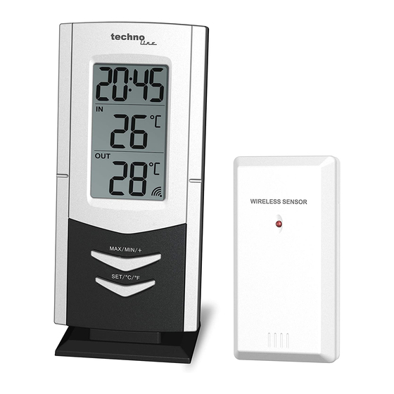 Techno Line WS 9170 Bedienungsanleitung