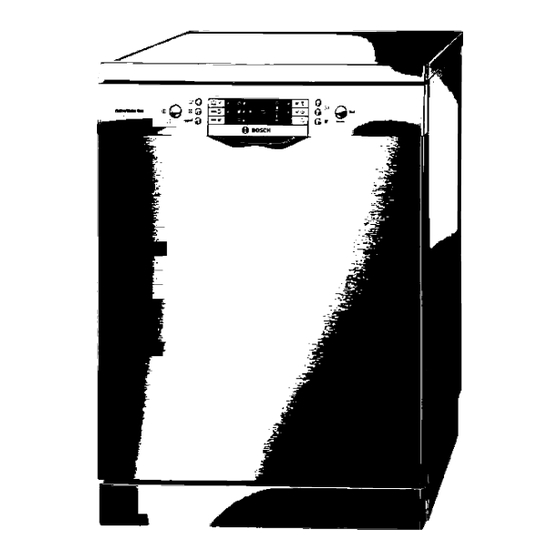 Bosch SMS69N48EU Kurzanleitung